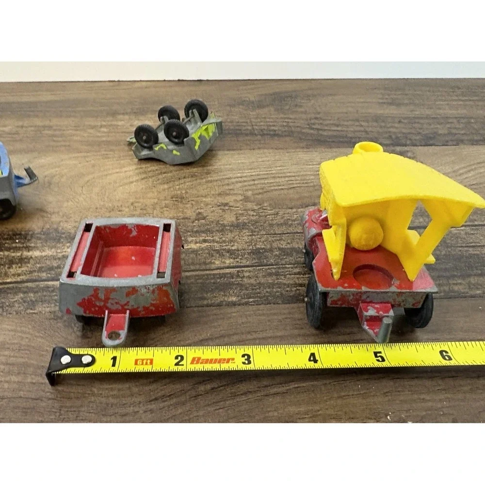 TootsieToy yellow plastic